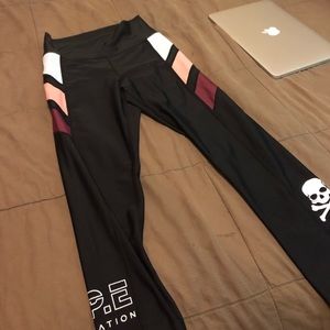 P.E nation x Soulcycle leggings size Small!